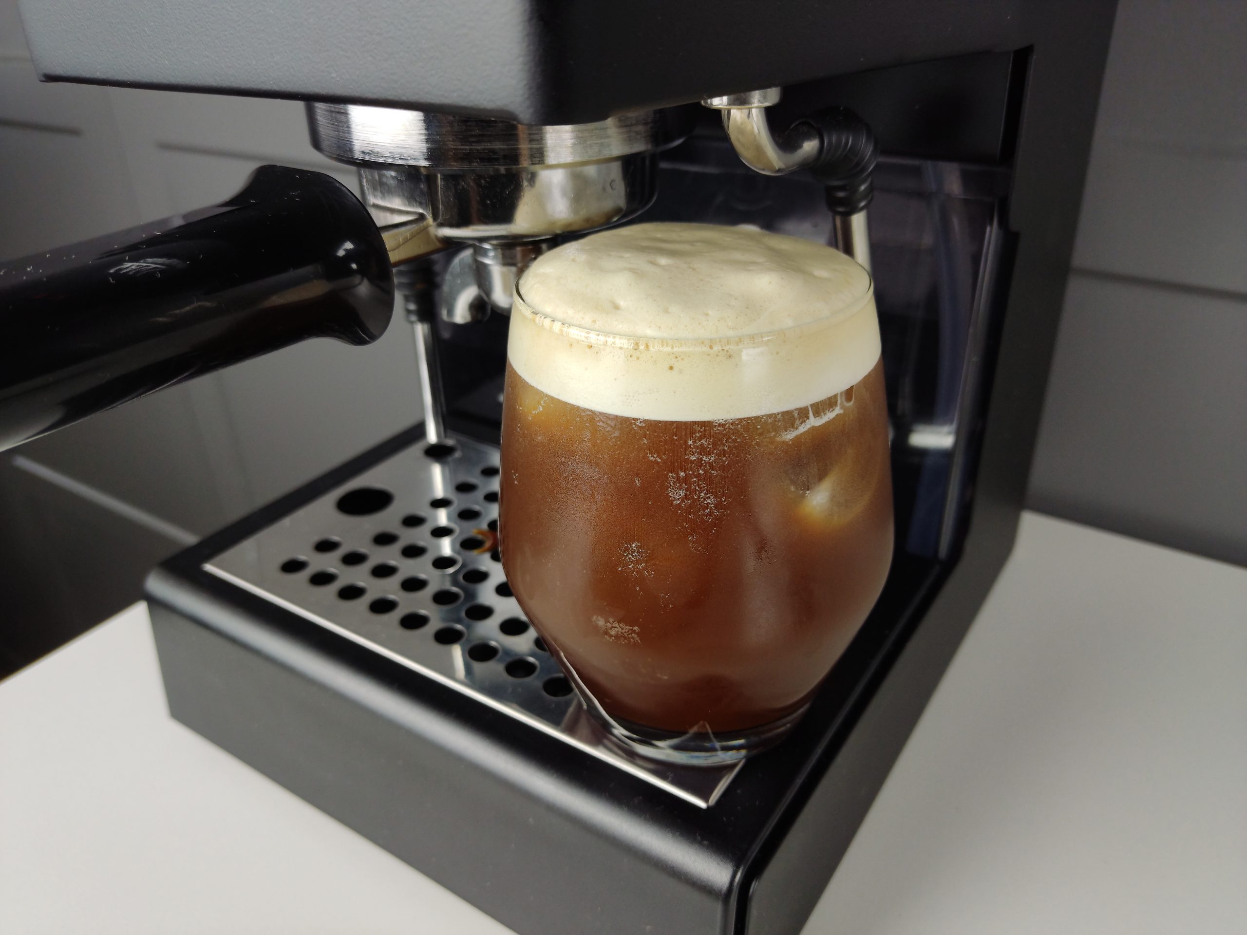 Aerocano (Steamed Iced Americano)