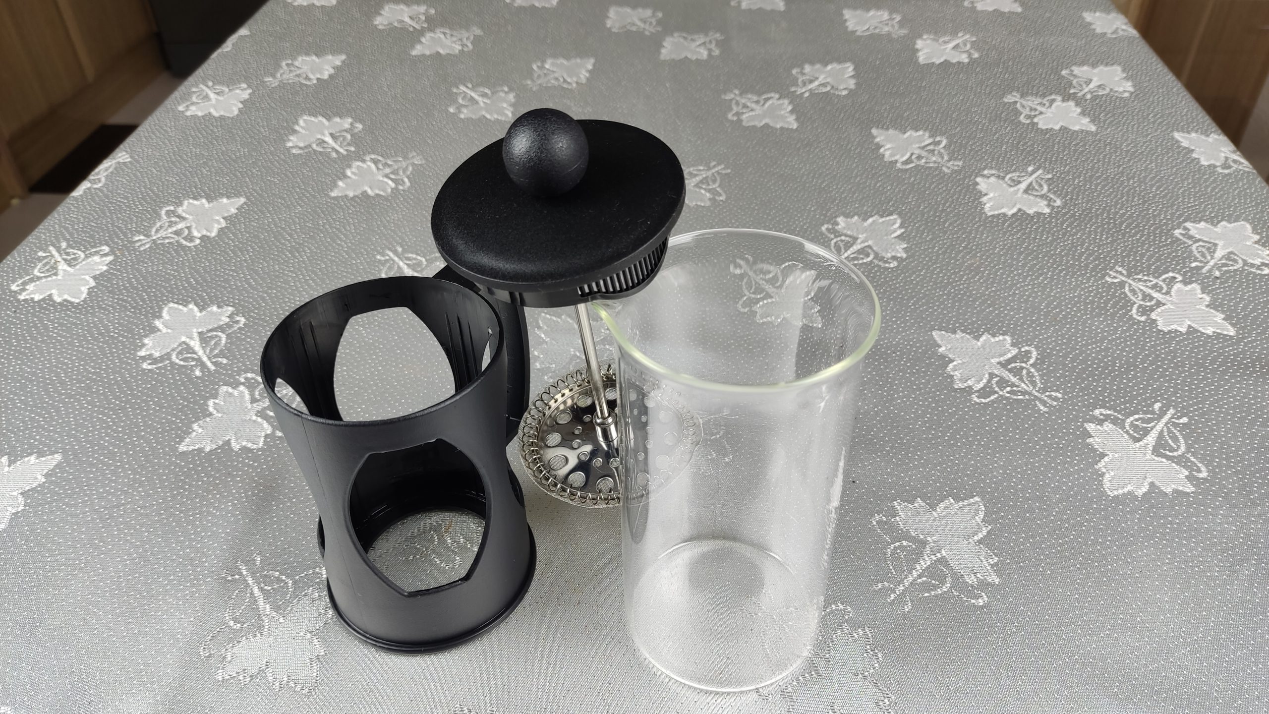 glass french press