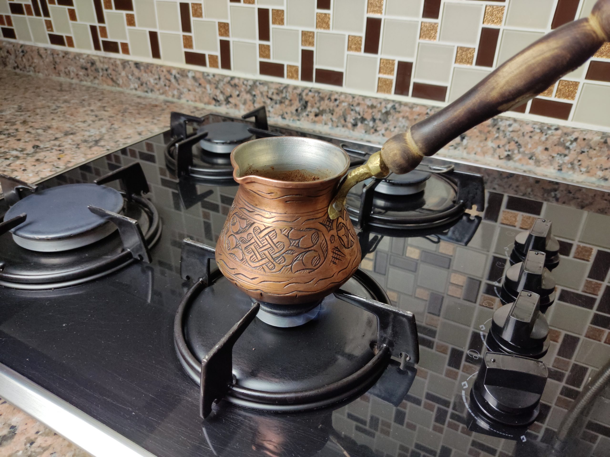 Turkish coffee pot