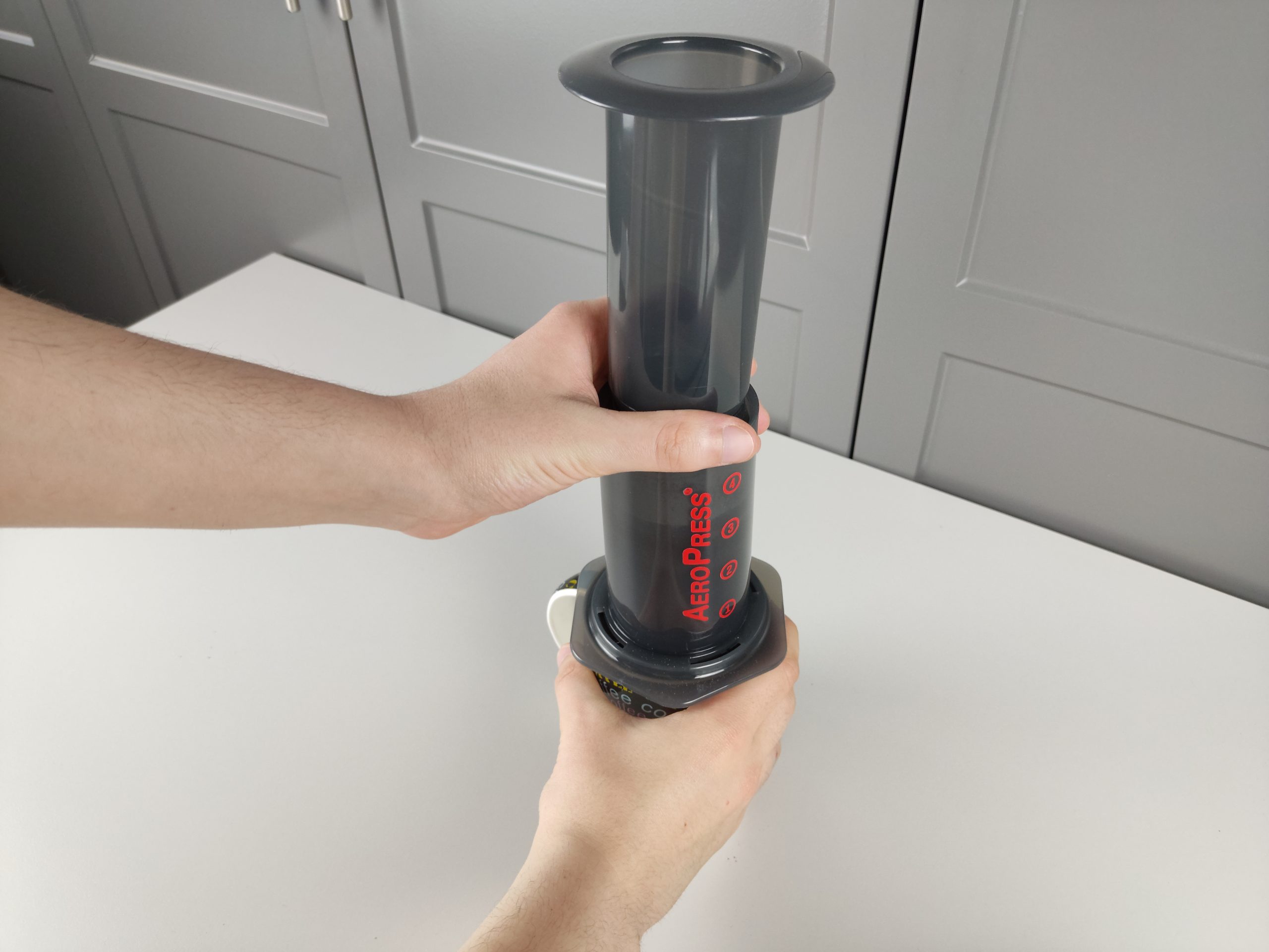 swirl the aeropress