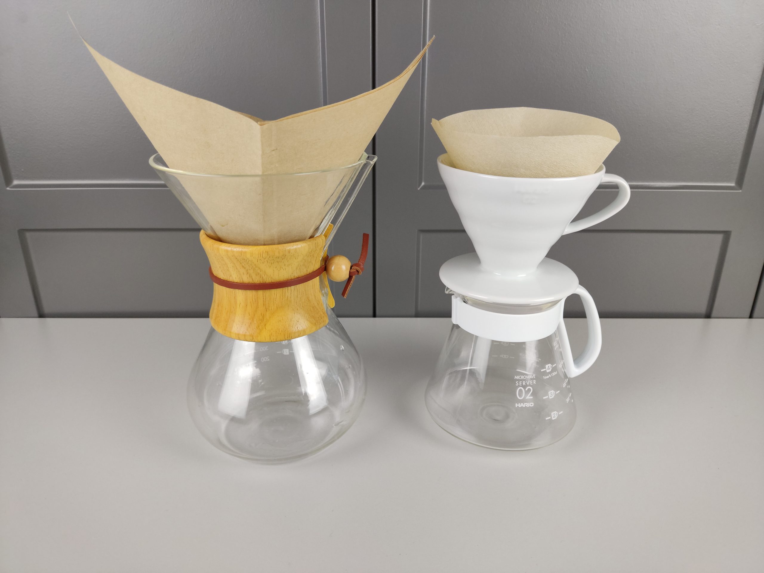 Hario V60 and Chemex's Paper Filter