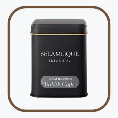 selamlique istanbul decaf turkish coffee