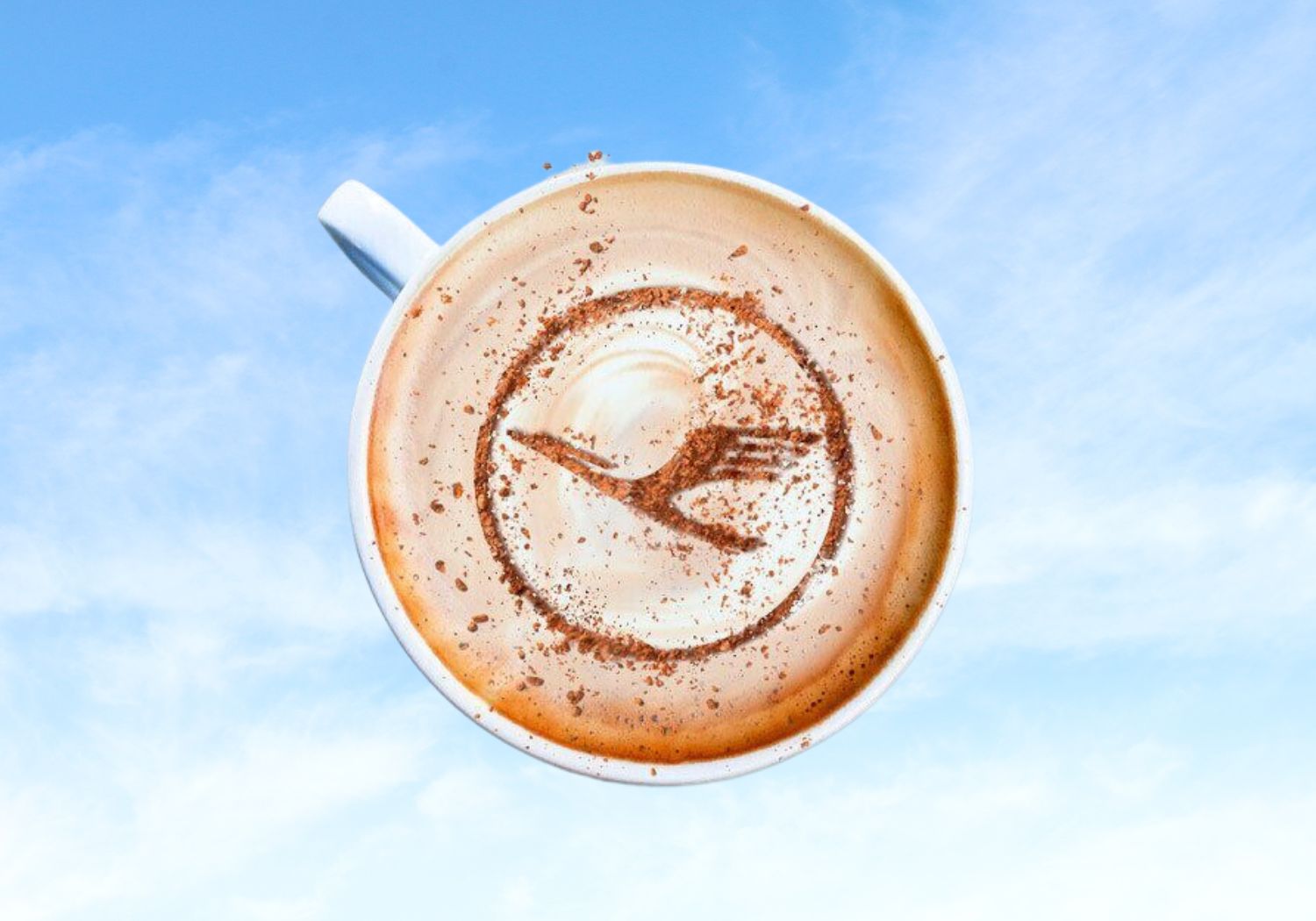 Lufthansa Airlines serves coffee from a brand called Dallmayr on their flights