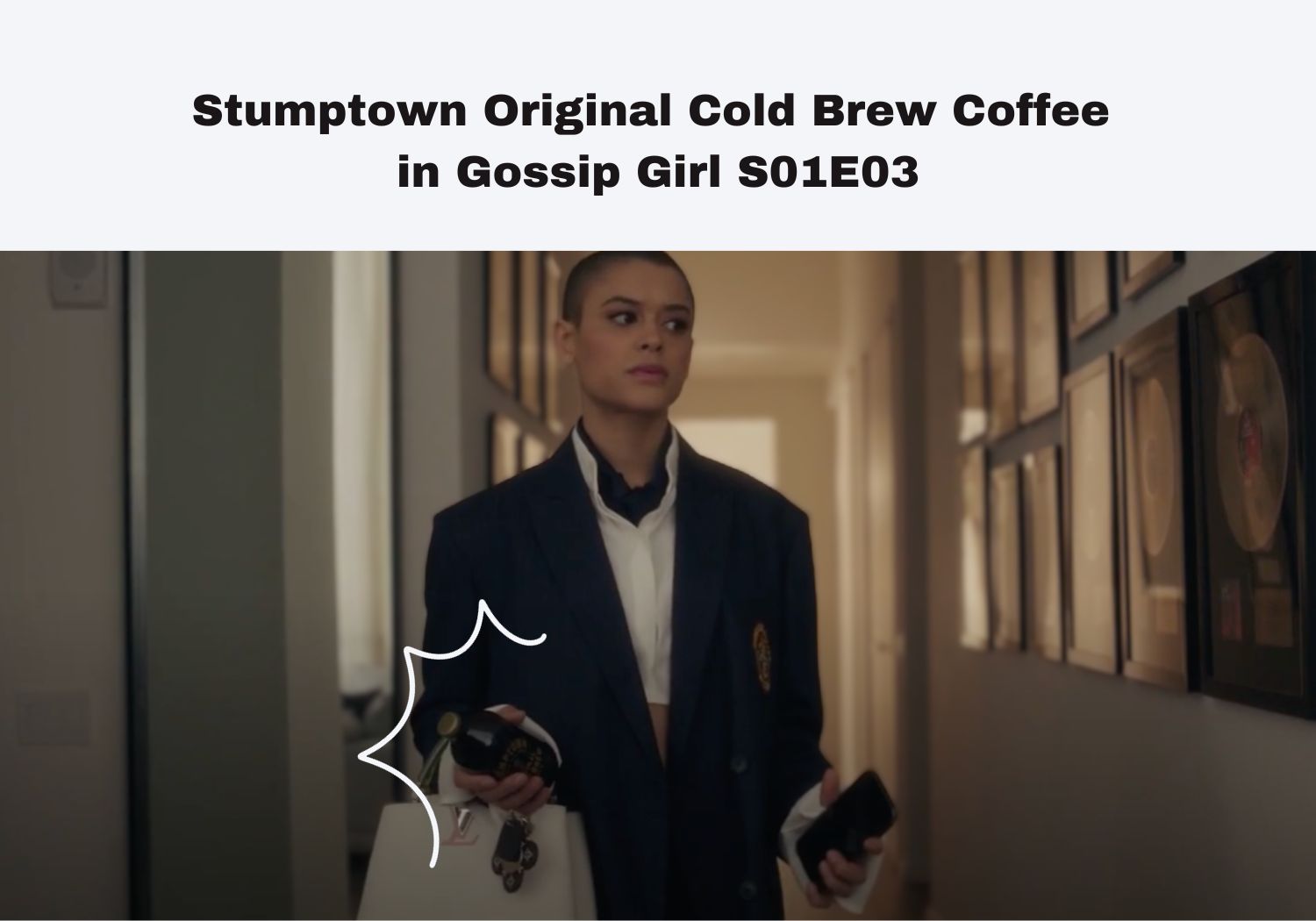 Stumptown Original Cold Brew Coffee in Gossip Girl S01E03