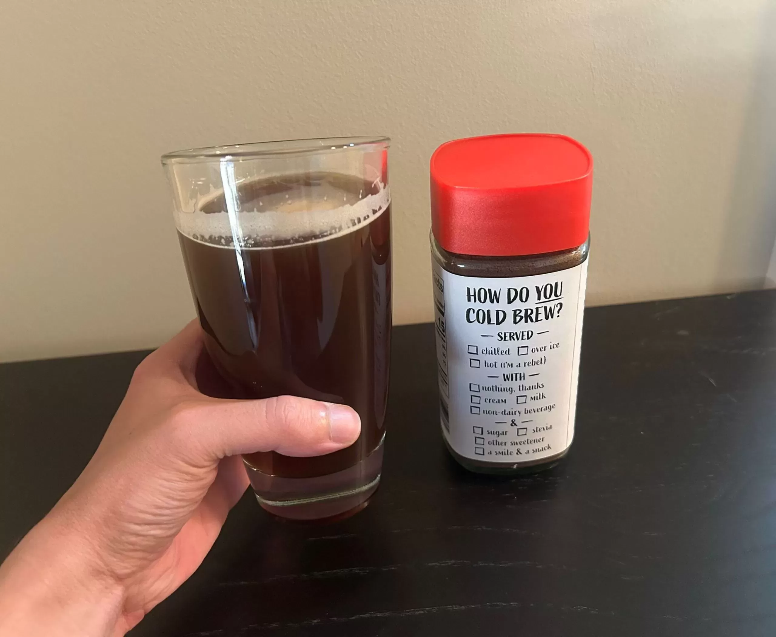 Trader Joe's Instant Cold Brew recipe