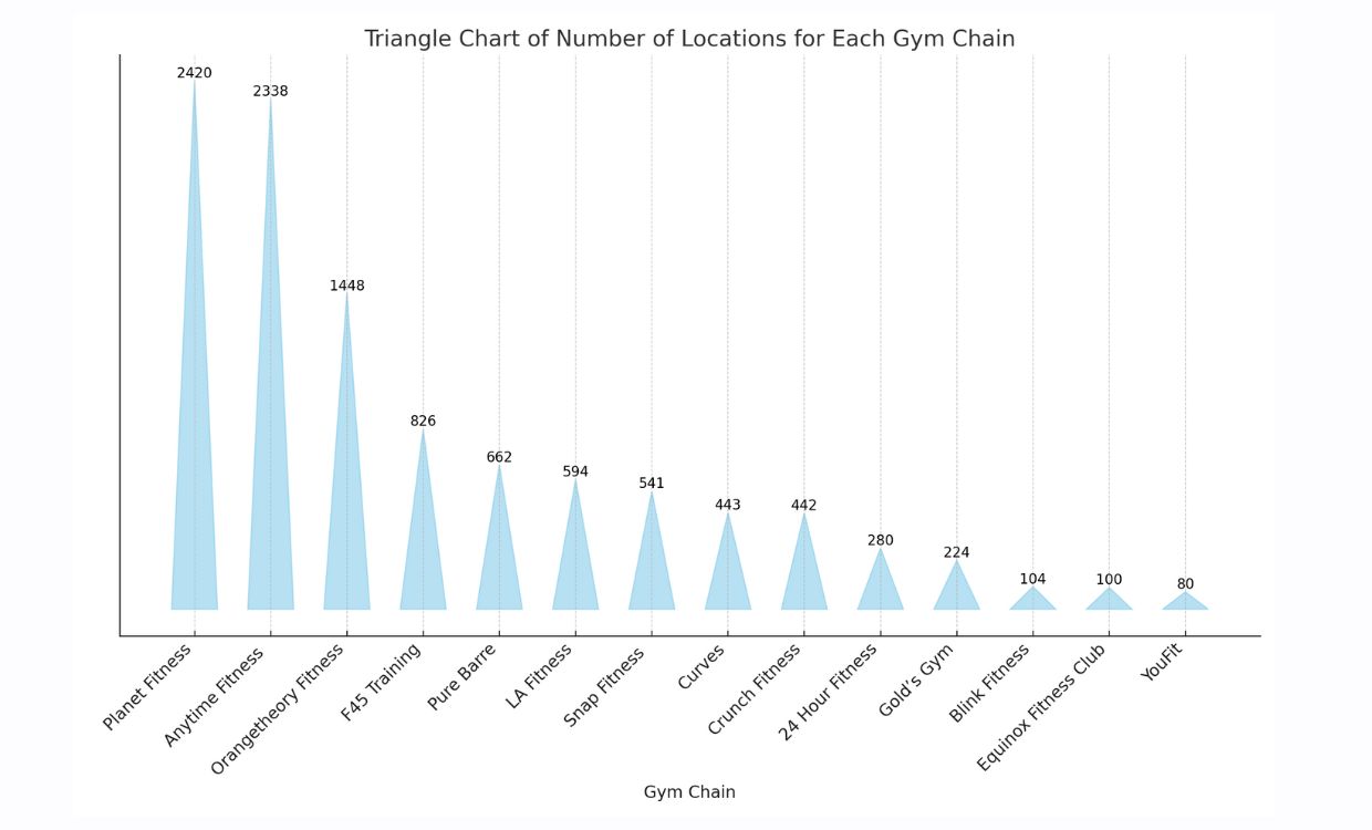 top gym chains in the US