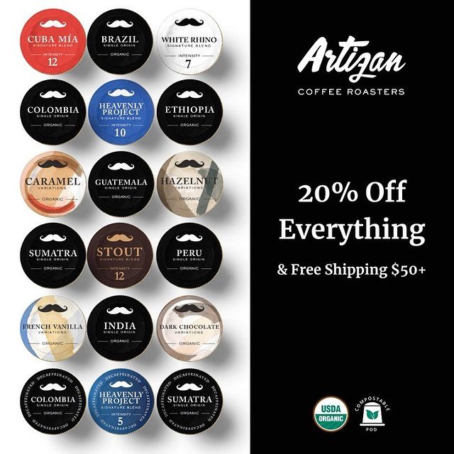 Atlas Coffee Club Organic Nespresso Pod Subscription