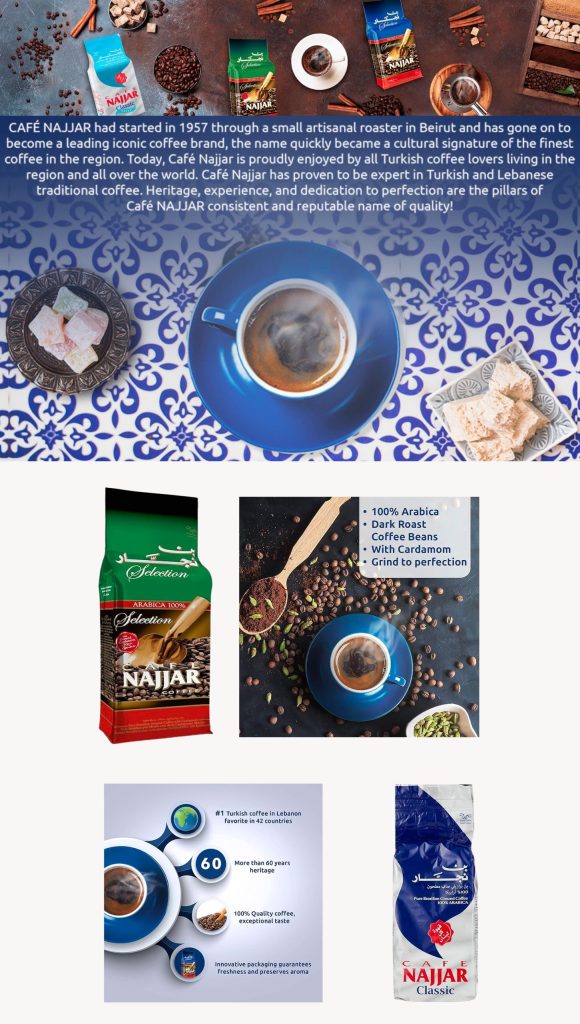Café Najjar Turkish Coffee with Cardamom