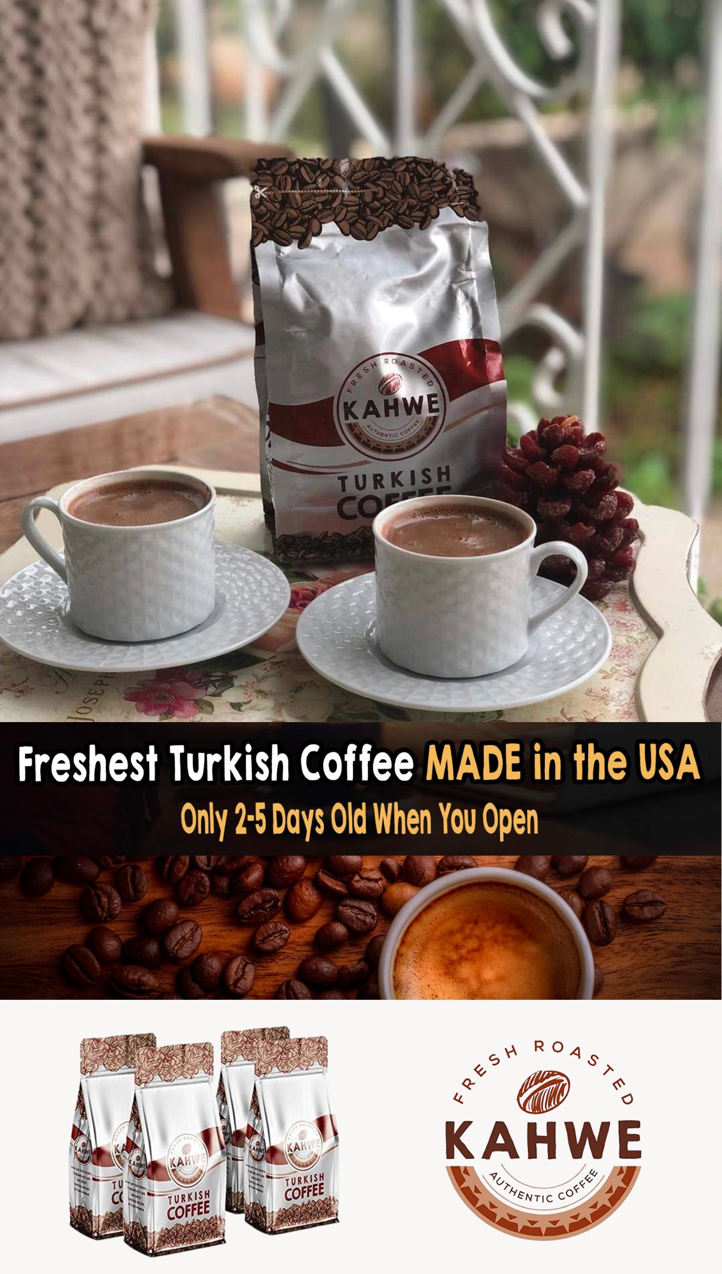Kahwe Freshest Turkish Coffee