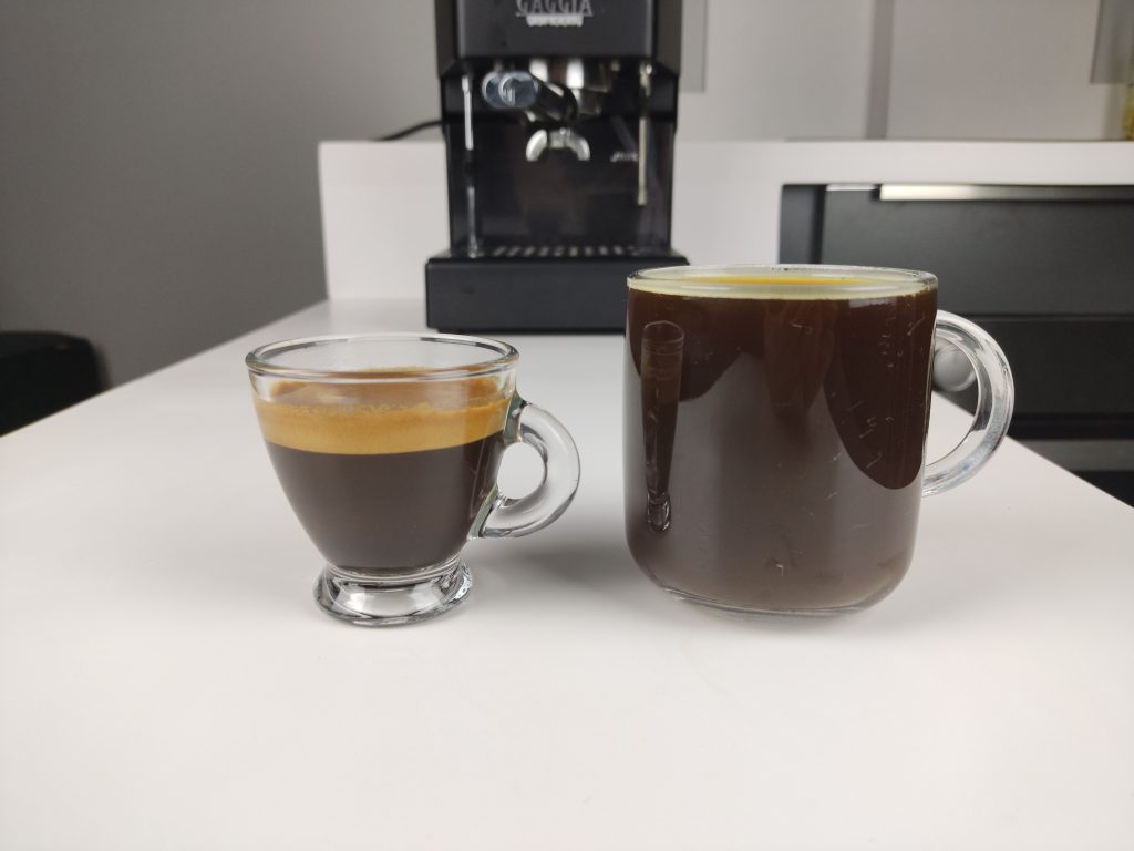 americano vs espresso