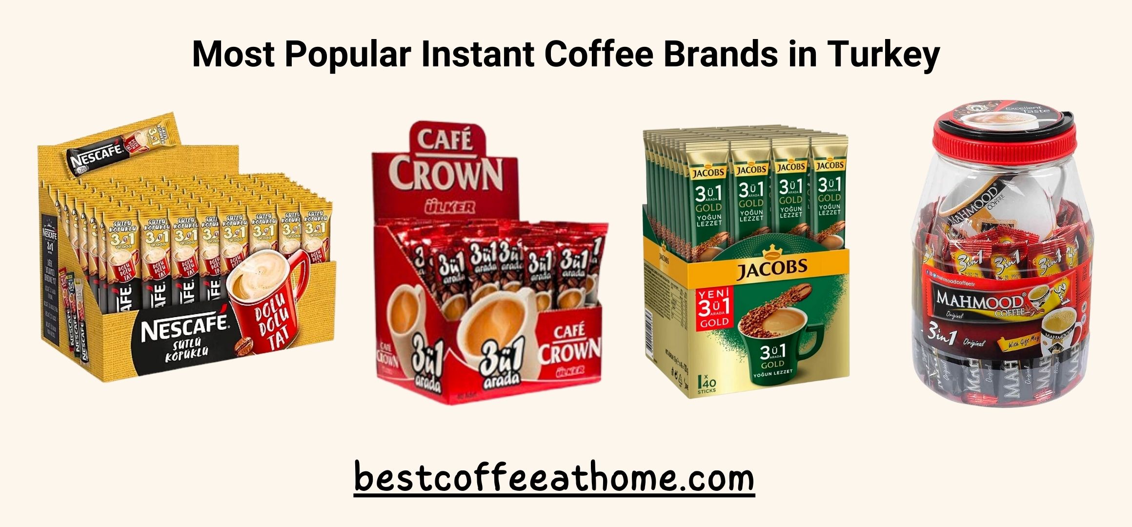 the most popular instant coffee brands in turkey