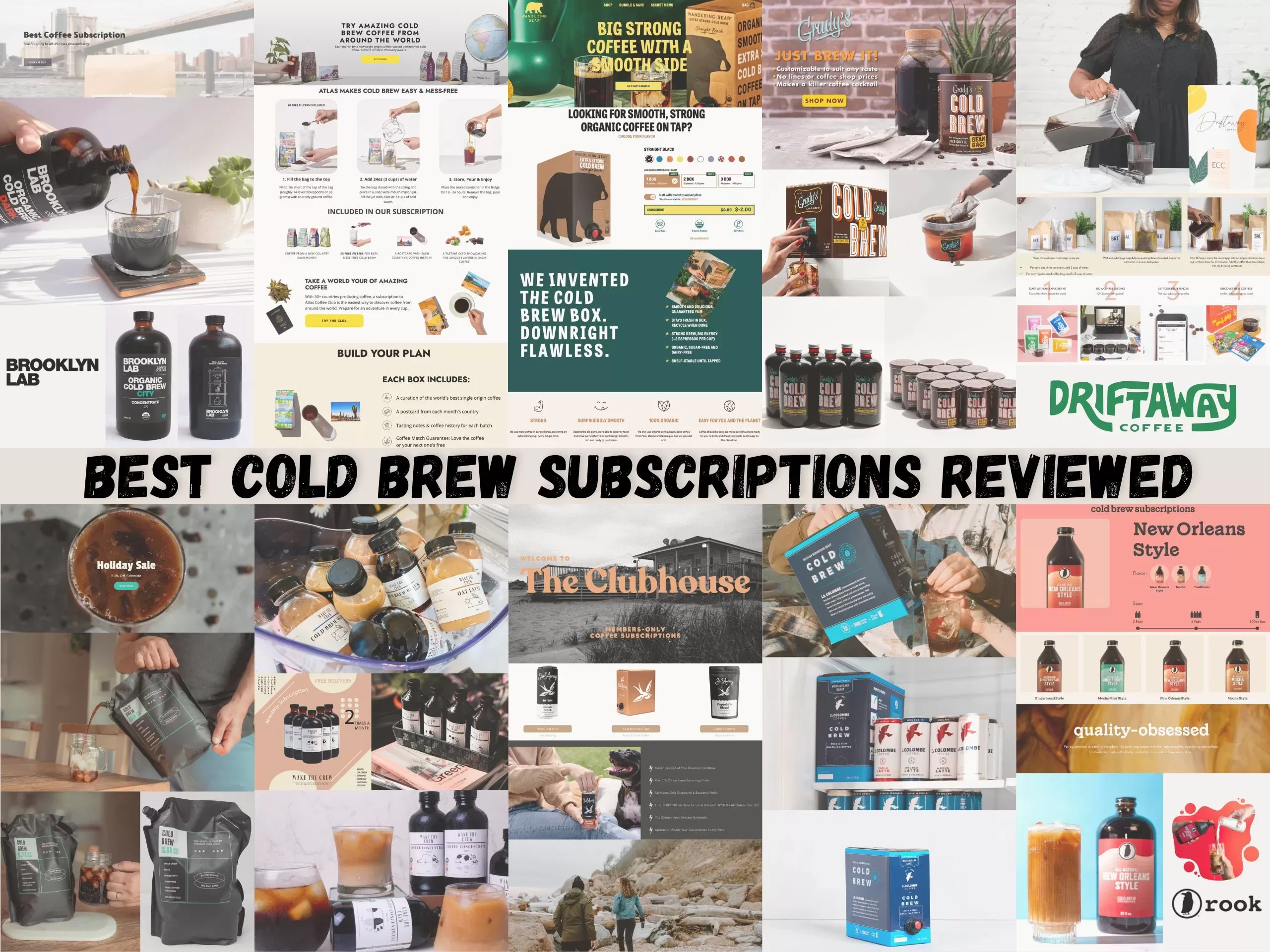 Best Cold Brew Coffee Subscriptions Reviewed