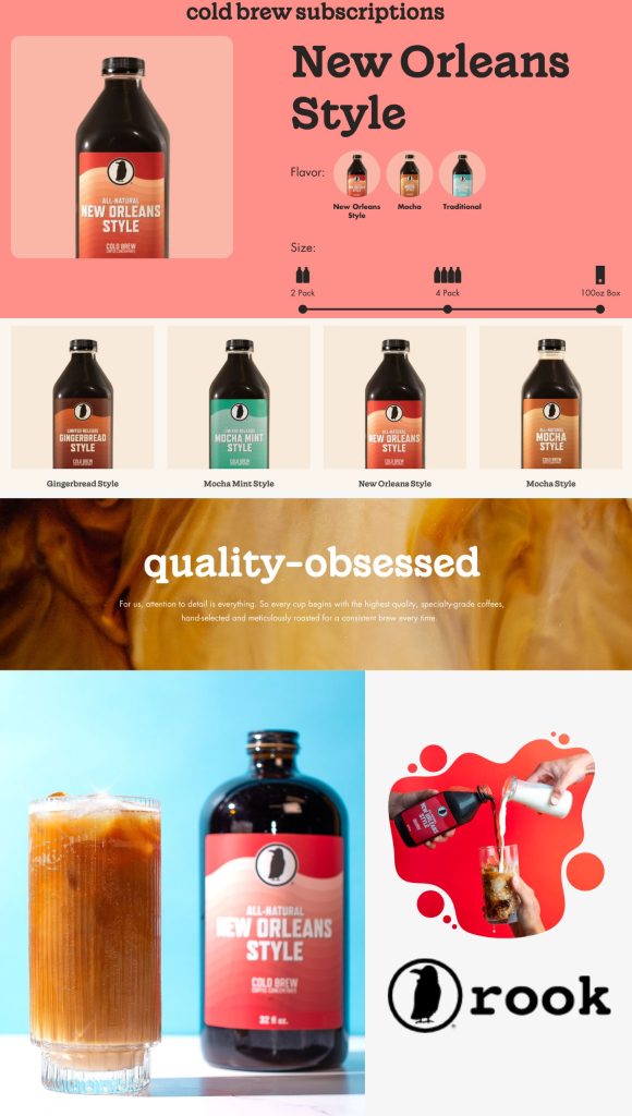 Rook Coffee New Orleans Style Cold Brew Subscription Service