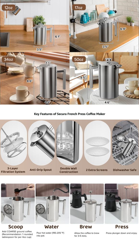Secura French Press