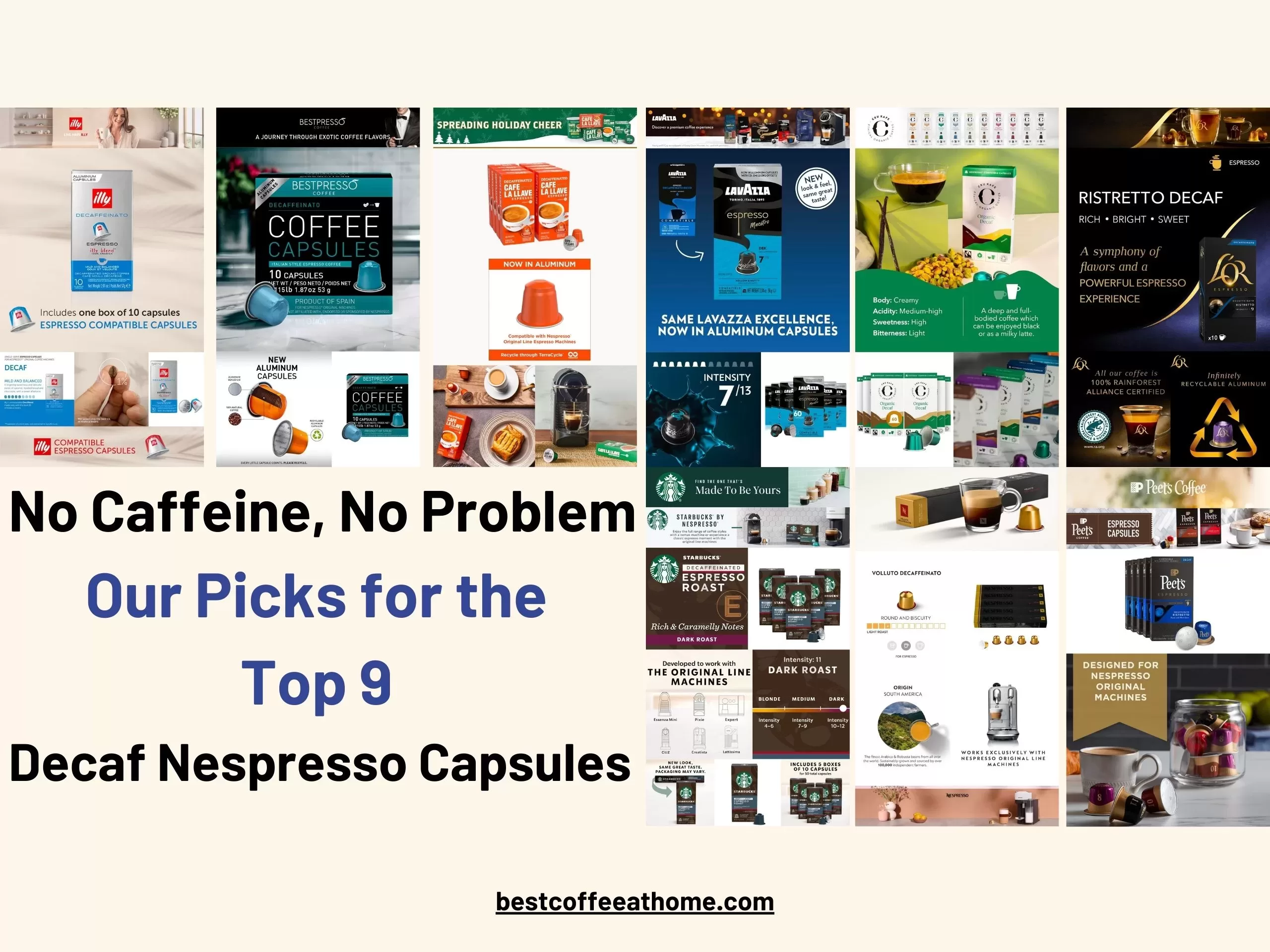 best decaf-caffeine free nespresso capsules