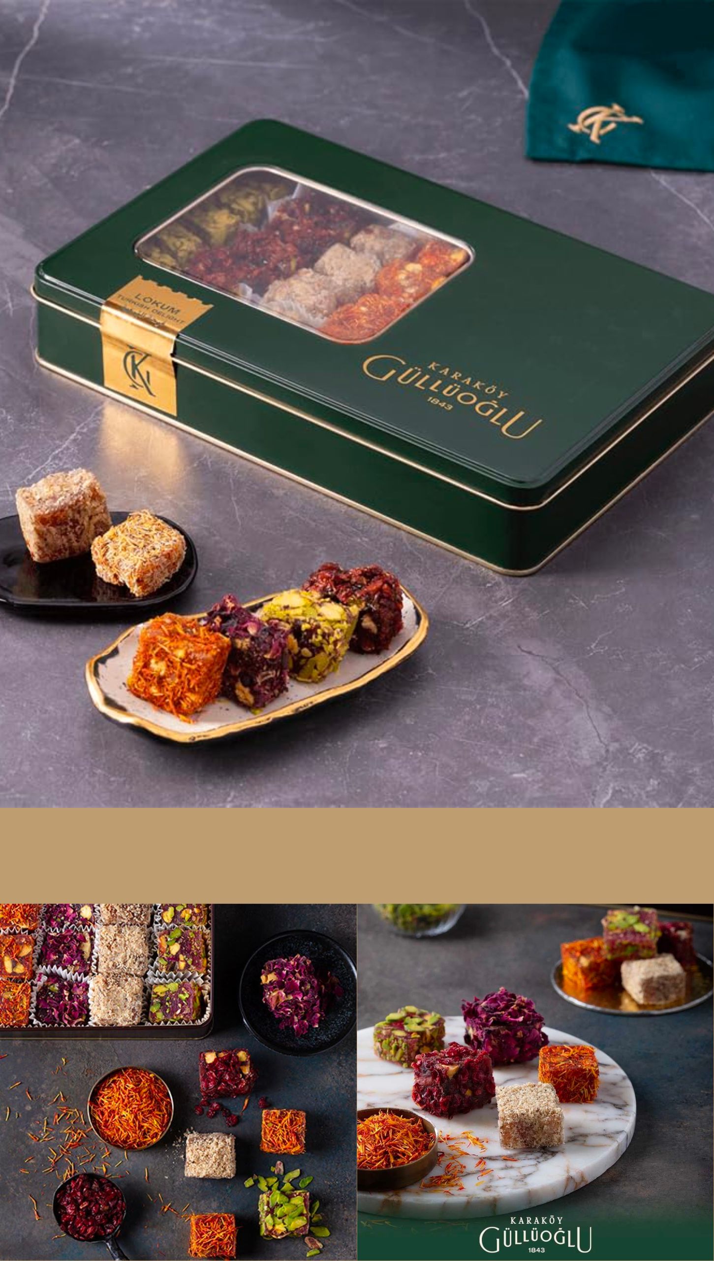 Karakoy Gulluoglu 900g Mixed Turkish Delight